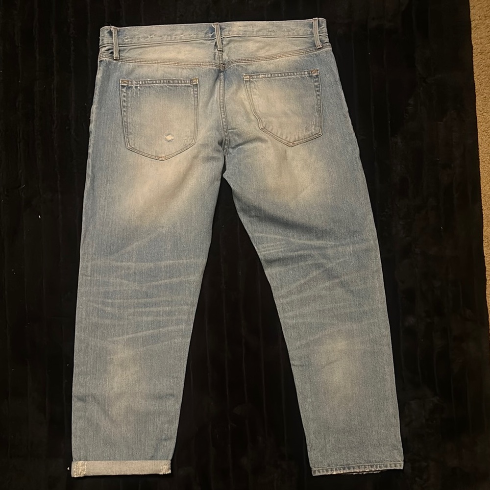 Men's Light Blue Relaxed Jeans